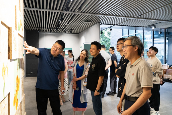 展览现场。天游ty8线路检测中心官网美术学院供图